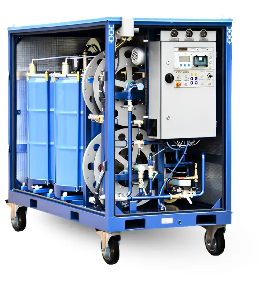 Purification — Triple M transformer maintenance