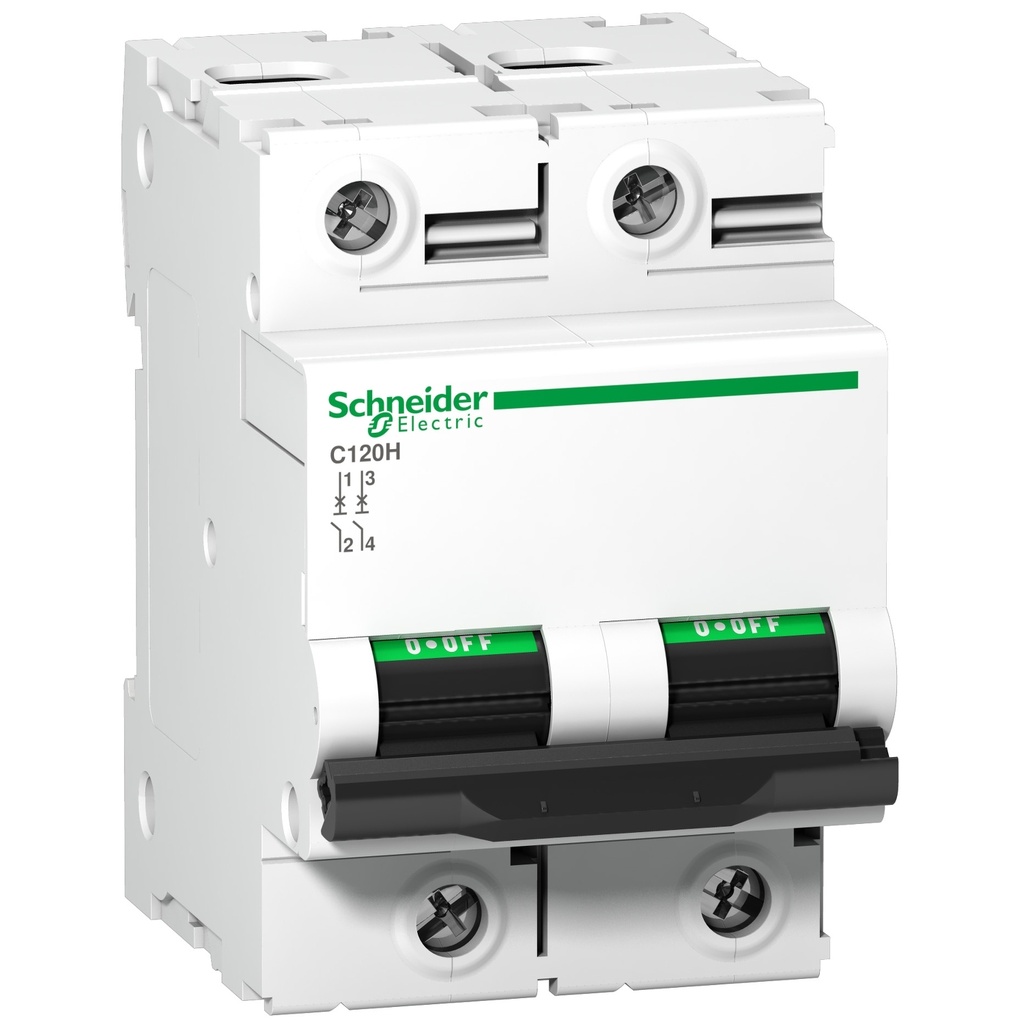 Schneider - C120H2P 80A ثنائى 80 امبير A9N18457